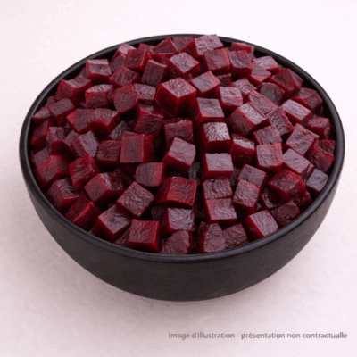 Betterave rouge cuite Bio en cube