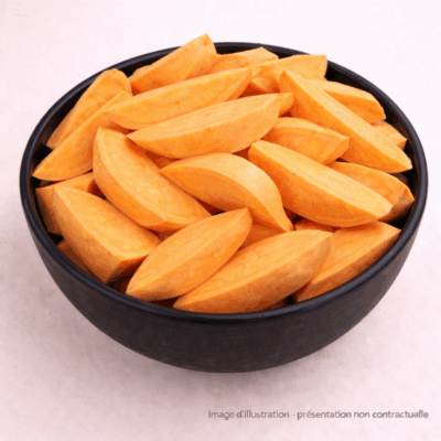 Patate douce en quartier Bio