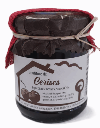 Confiture de cerises Vaudoise