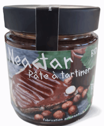 Pâte à tartiner aux noisettes bio