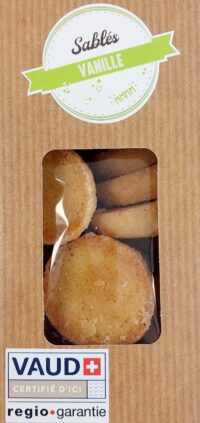 Biscuits sablés vanille