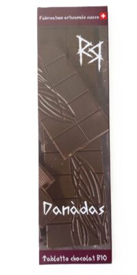 Tablette de chocolat noir bio