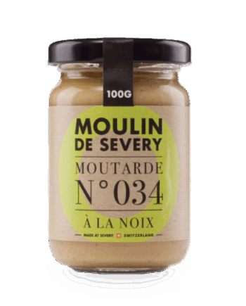 Moutarde N°34 aux Noix du Moulin de Sévery