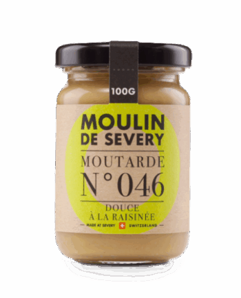 Moutarde douce N°46 à la raisinée du Moulin de Sévery