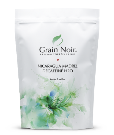 Café en grains décaféiné Nicaragua Madriz torréfié à la Sarraz