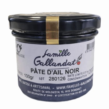 Pâte d'ail noir bio