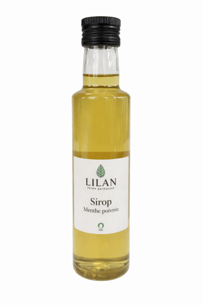 Sirop bio Menthe poivrée