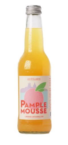 Limonade Les Pétillantes Pamplemousse bio