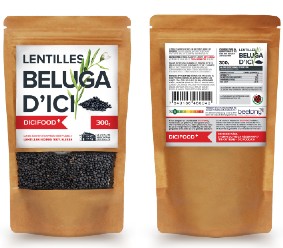 Lentilles Noires Beluga